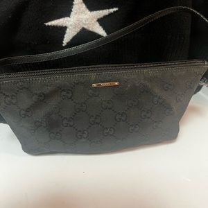 Gucci GG canvas boat pouchette